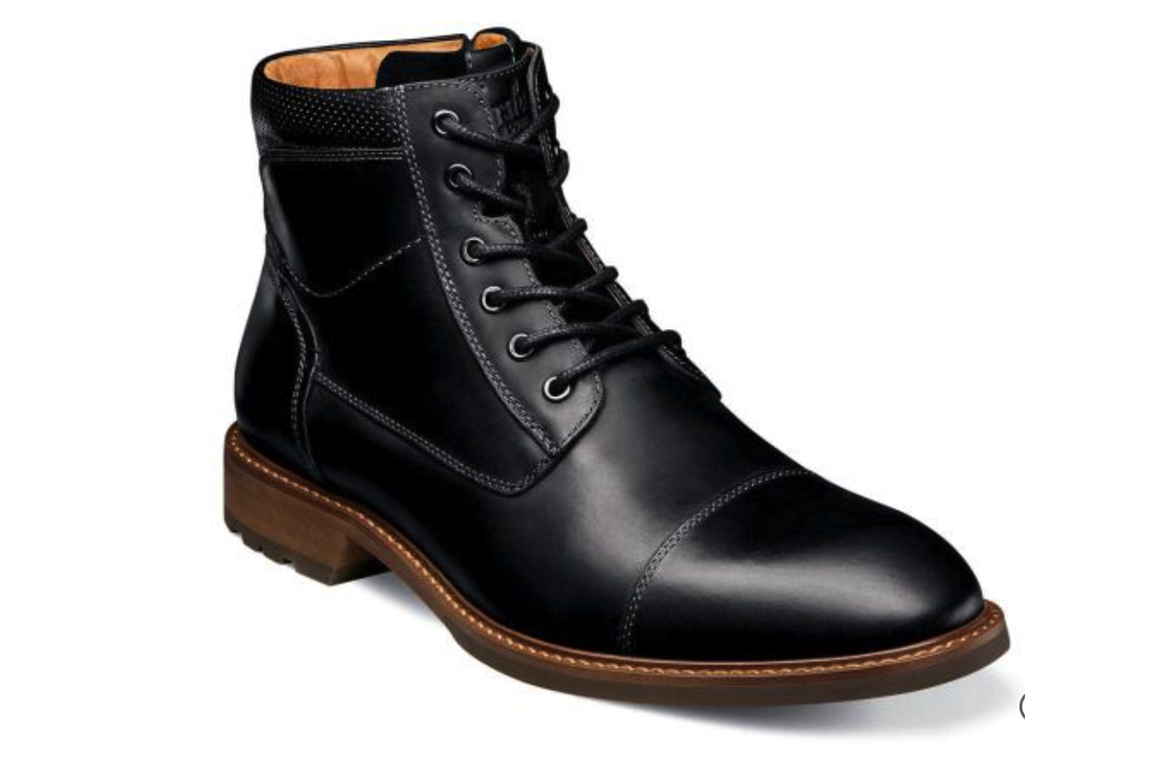 OURHOME
キルティングベスト Florsheim Midtown Cap Toe Oxford - Black — Route 5 Boots & Shoes