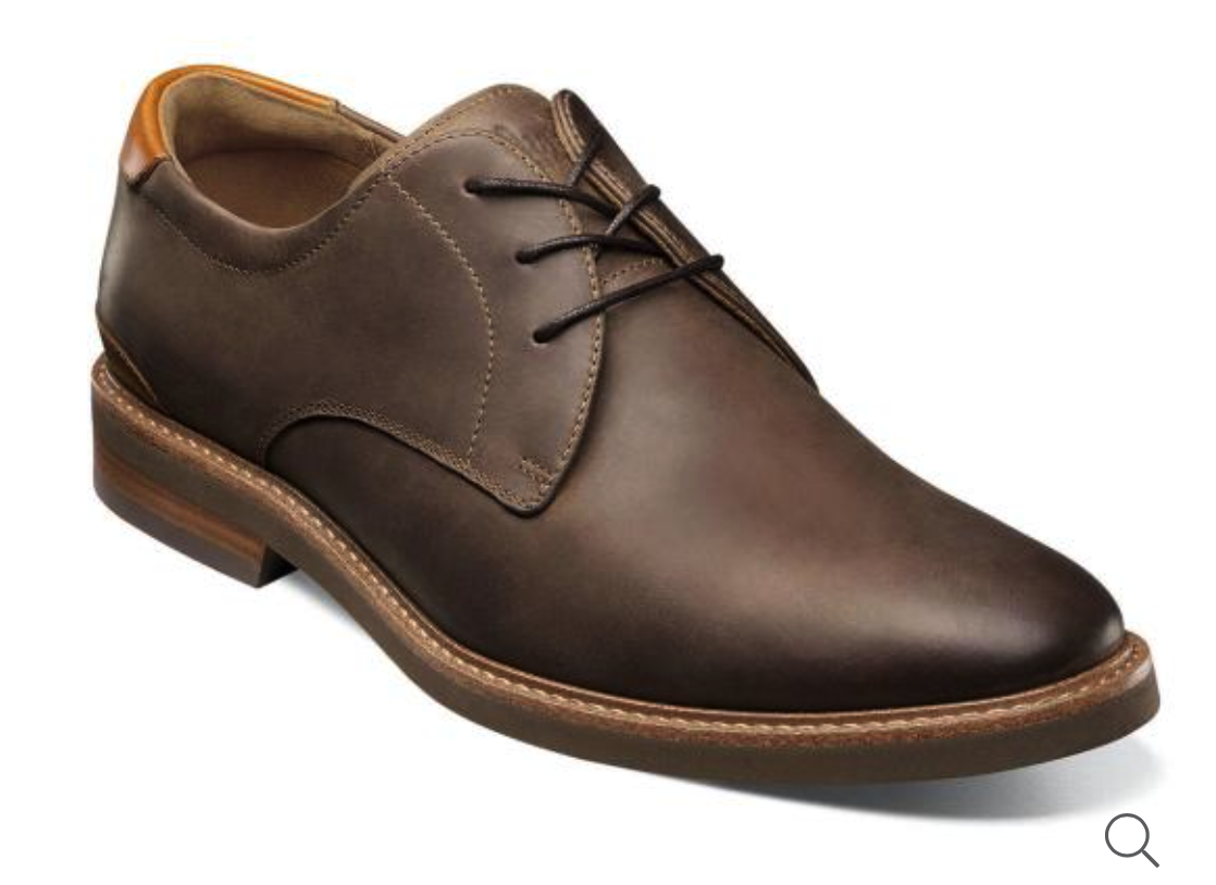 Florsheim Highland Plain Toe Oxford Brown 14272-215 — Route 5 Boots & Shoes