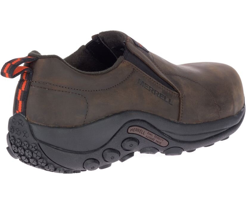 Men's Jungle Moc Leather Comp Toe Work Shoe — Route 5 Boots & Shoes