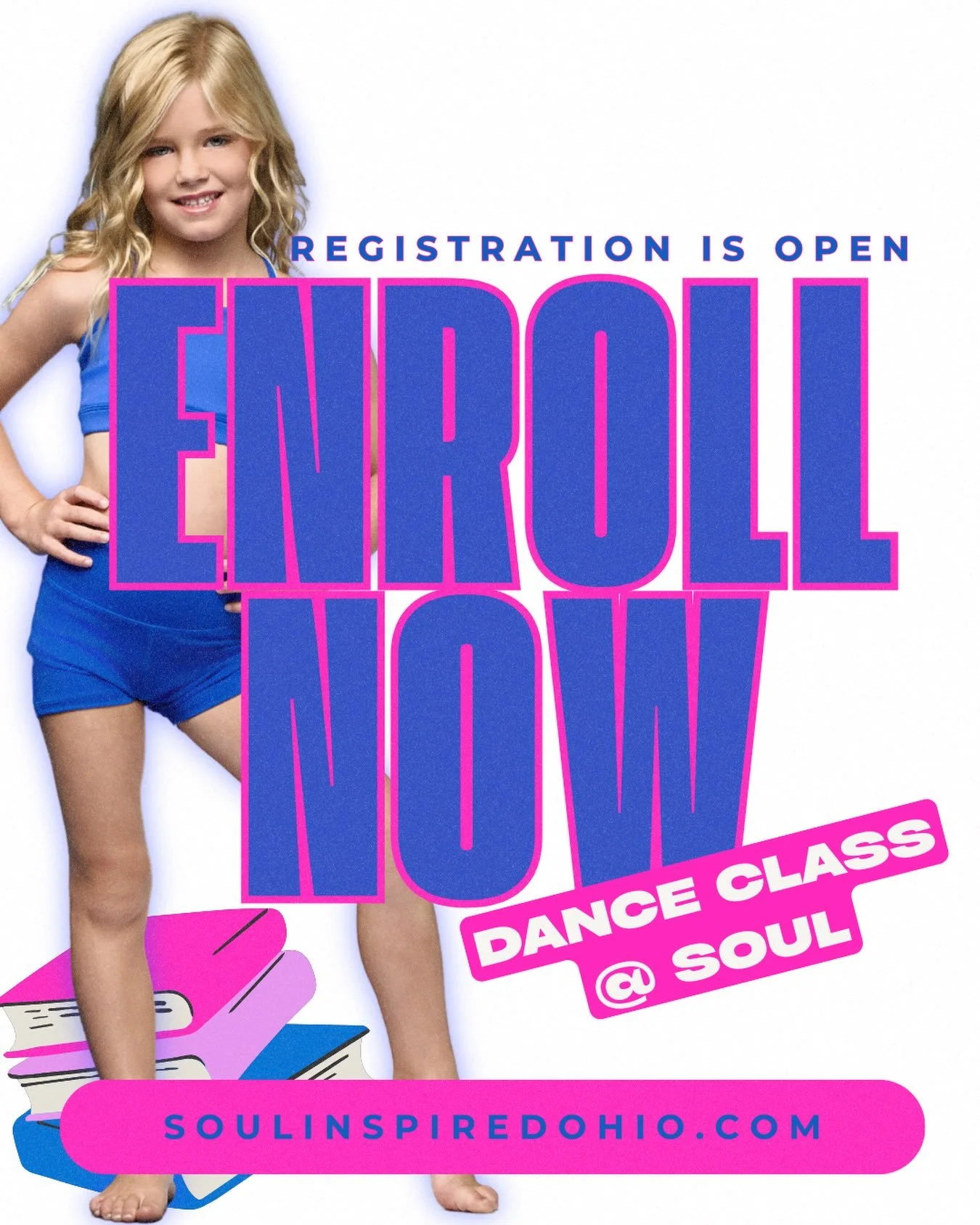 NOW ACCEPTING NEW STUDENTS FOR THE 2026-2027 SEASON🍎💻

Back to SCHOOL means BACK TO DANCE @ SOUL💖✨🦋

CLASSES BEGIN SEPTEMBER 8TH
FALL OPEN HOUSE DATES&mdash;
⭐️Saturday, 08/22 9-11am
⭐️Tuesday, 08/25 5-7pm
Come find your classroom, ask questions 