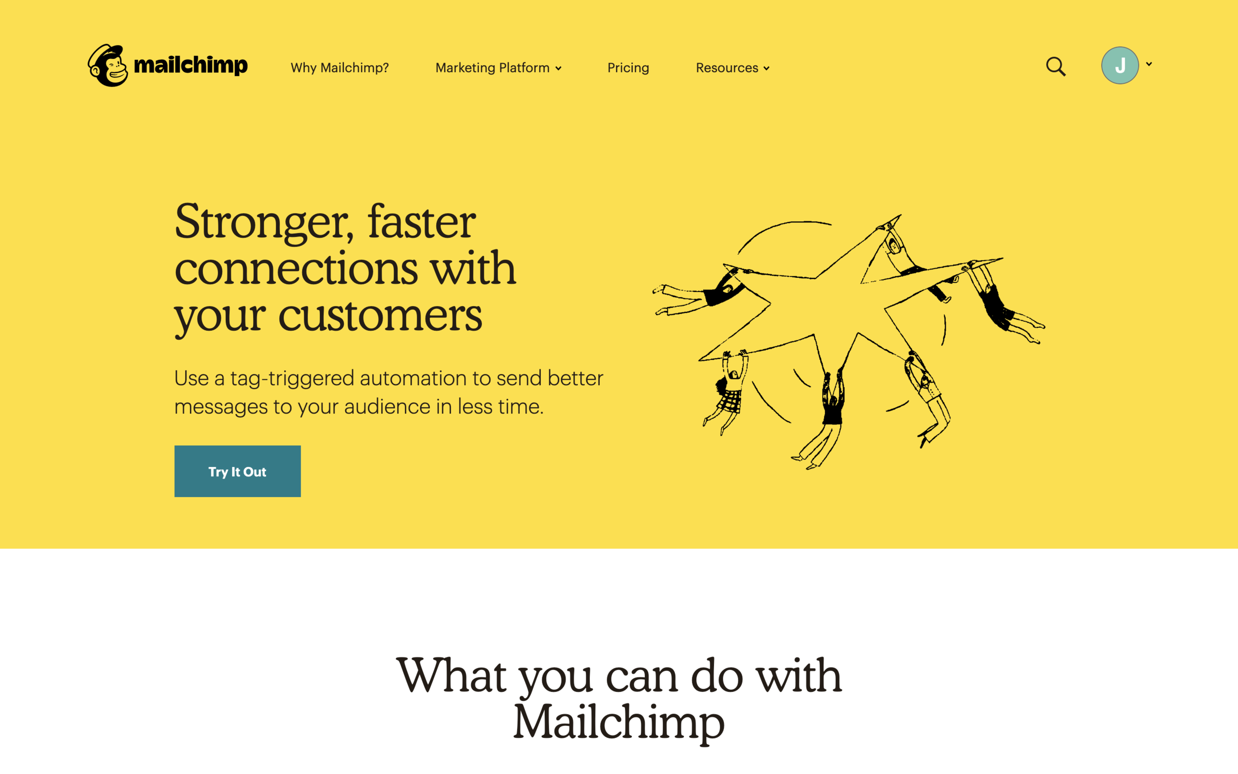 Mailchimp for email marketing Three Crowns Copywriting and Marketing