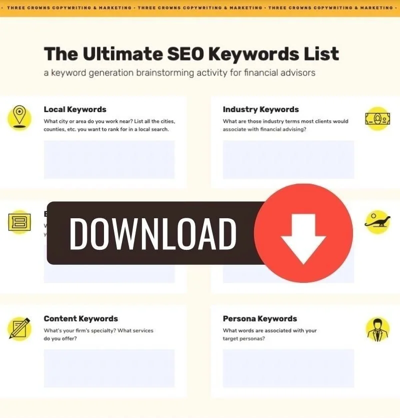 The Financial Advisor’s Guide to Keyword Research