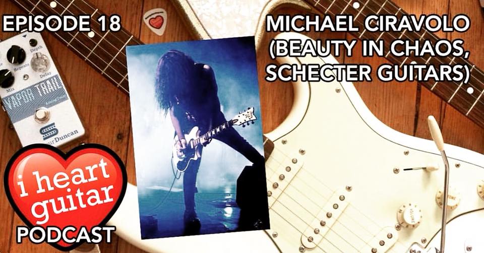 BEAUTY IN CHAOS on IHEARTGUITAR Podcast!