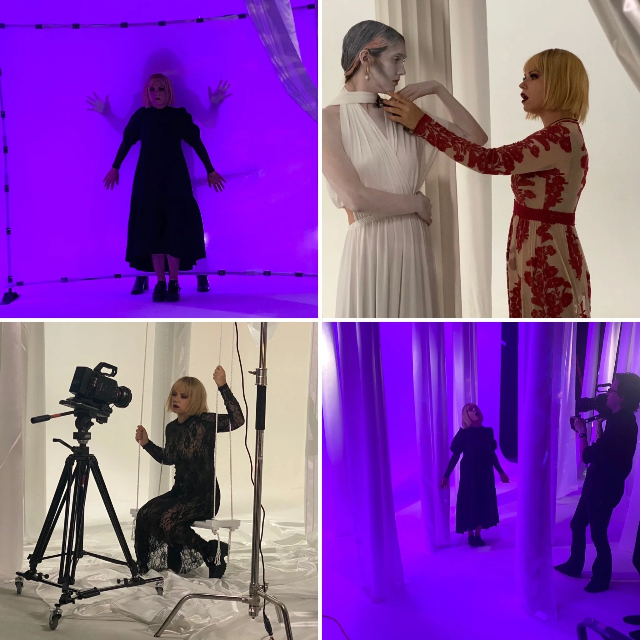 behind the scenes of our ‘STRANGER’ video shoot.