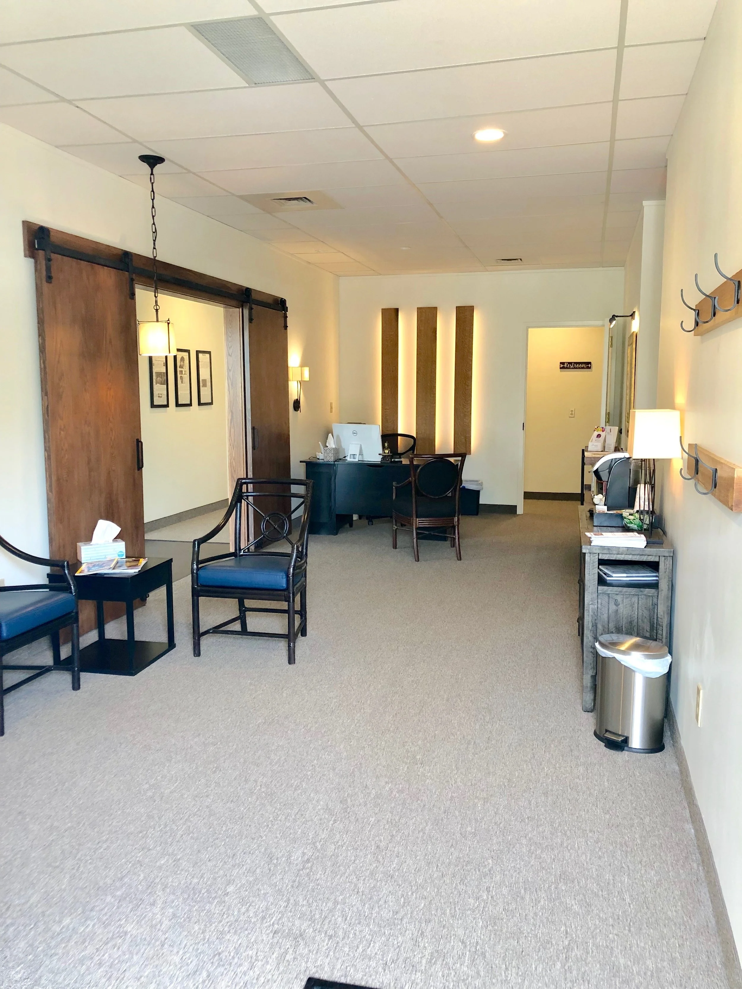 Waiting Room and Reception Area