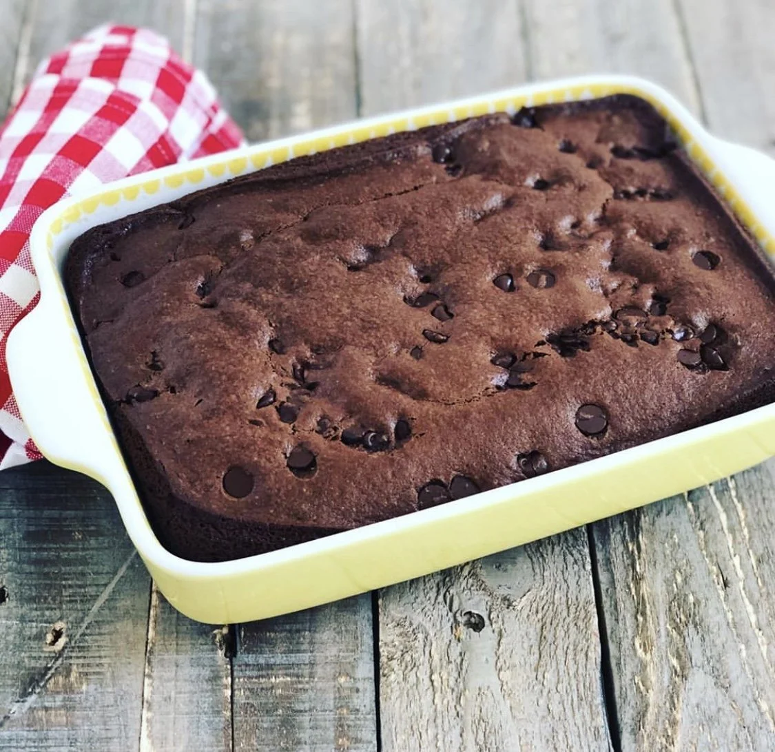 Double Chocolate Texas Sheet cake (gluten free + vegan)
