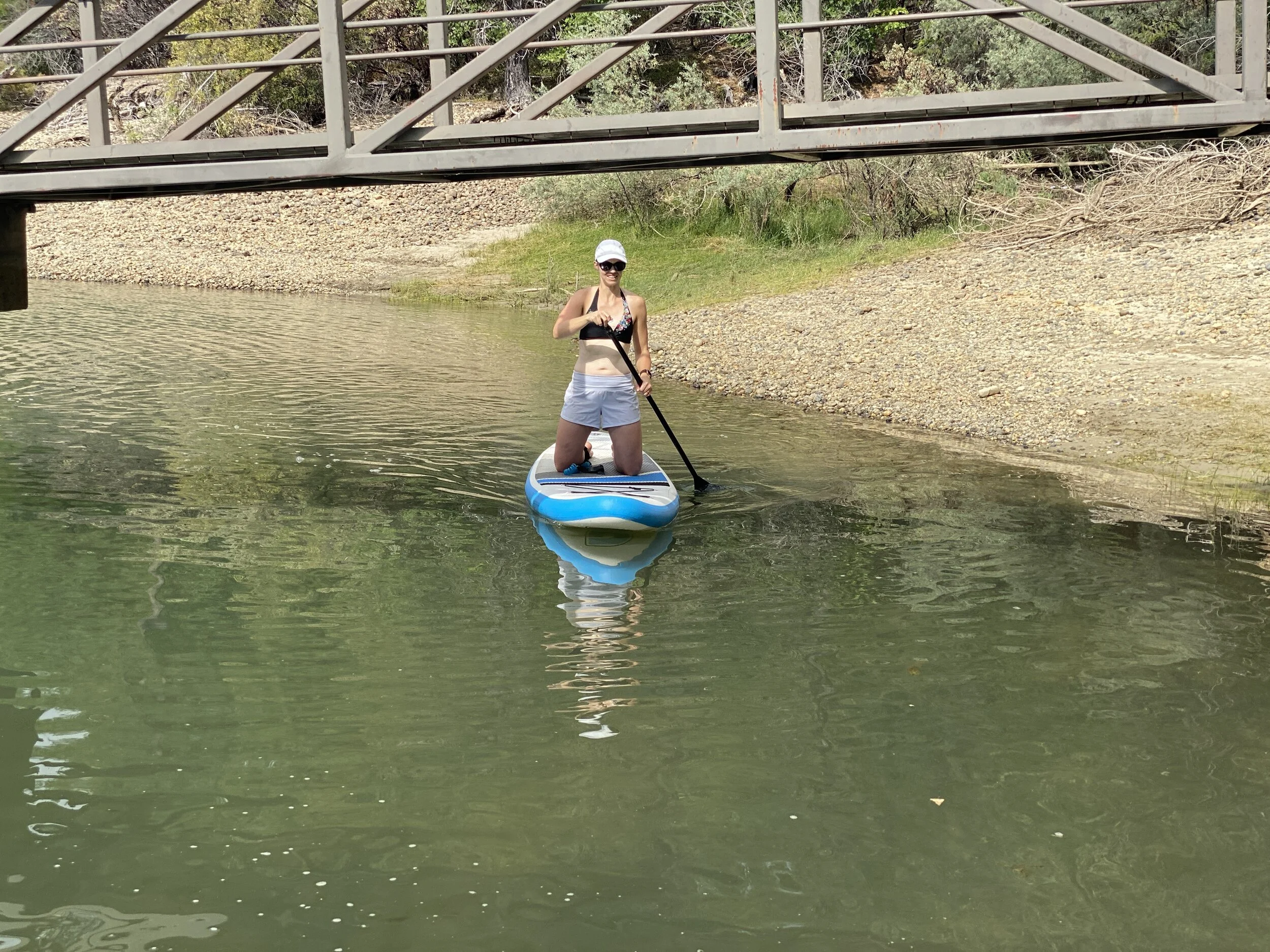 Post panic attack fun! I was finally starting to feel comfortable moving myself around.