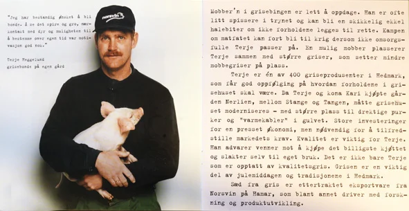 Book no. 1. about Norwegian farmers