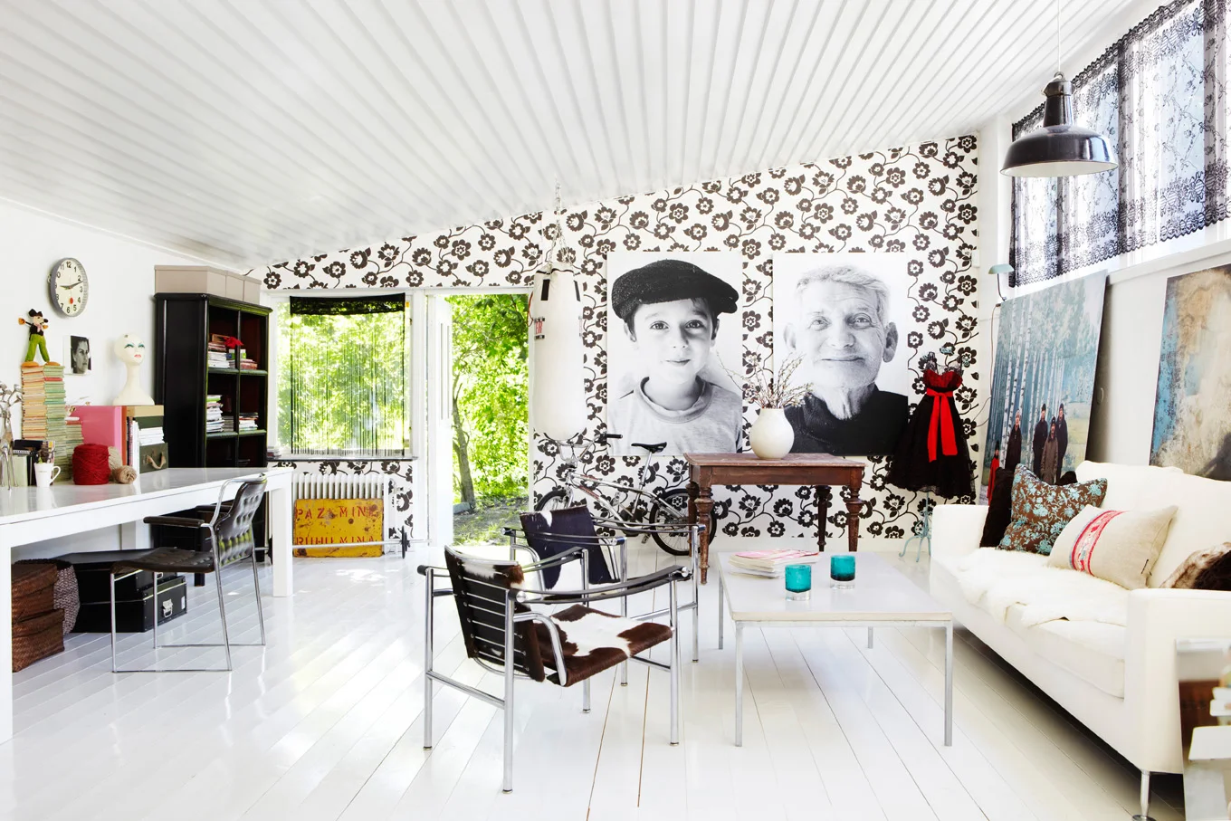 Benedikte Ugland’s artistic studio, Elle Decoration
