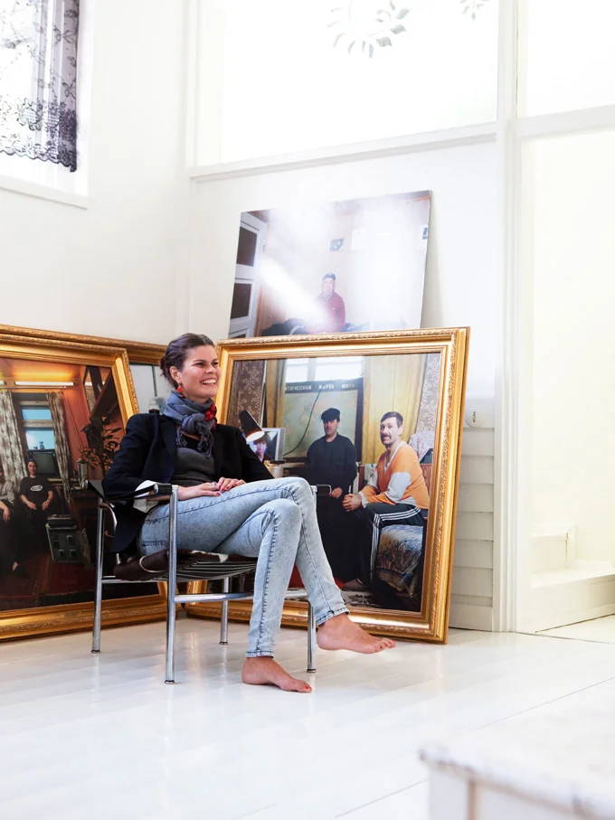 Benedikte Ugland’s artistic studio, Elle Decoration