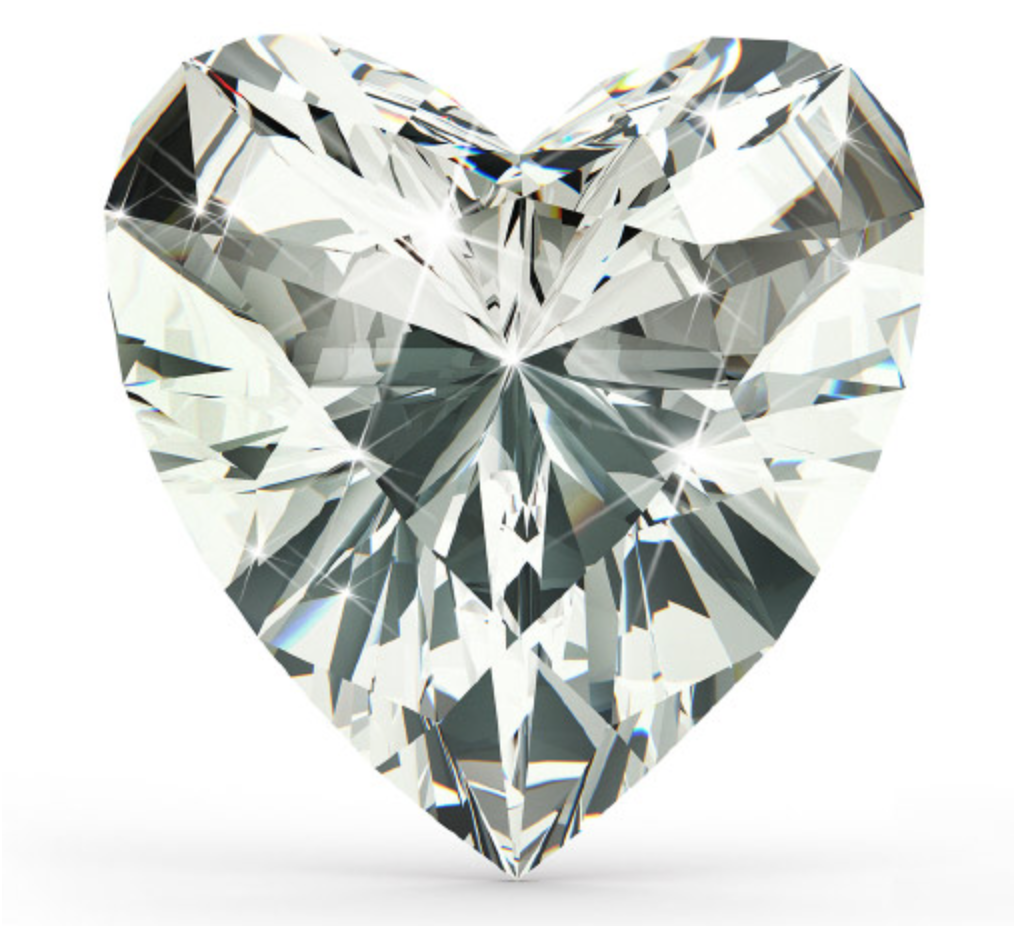 Heart Shape Any diamond shape that isn’t the traditional round shape is called a “fancy shape.” The Heart Shaped Diamond is probably the fanciest of all shapes. For a unique gal, the Heart Shaped Diamond will be your best bet, as heart shaped diamonds are of the most unique shape out there.
