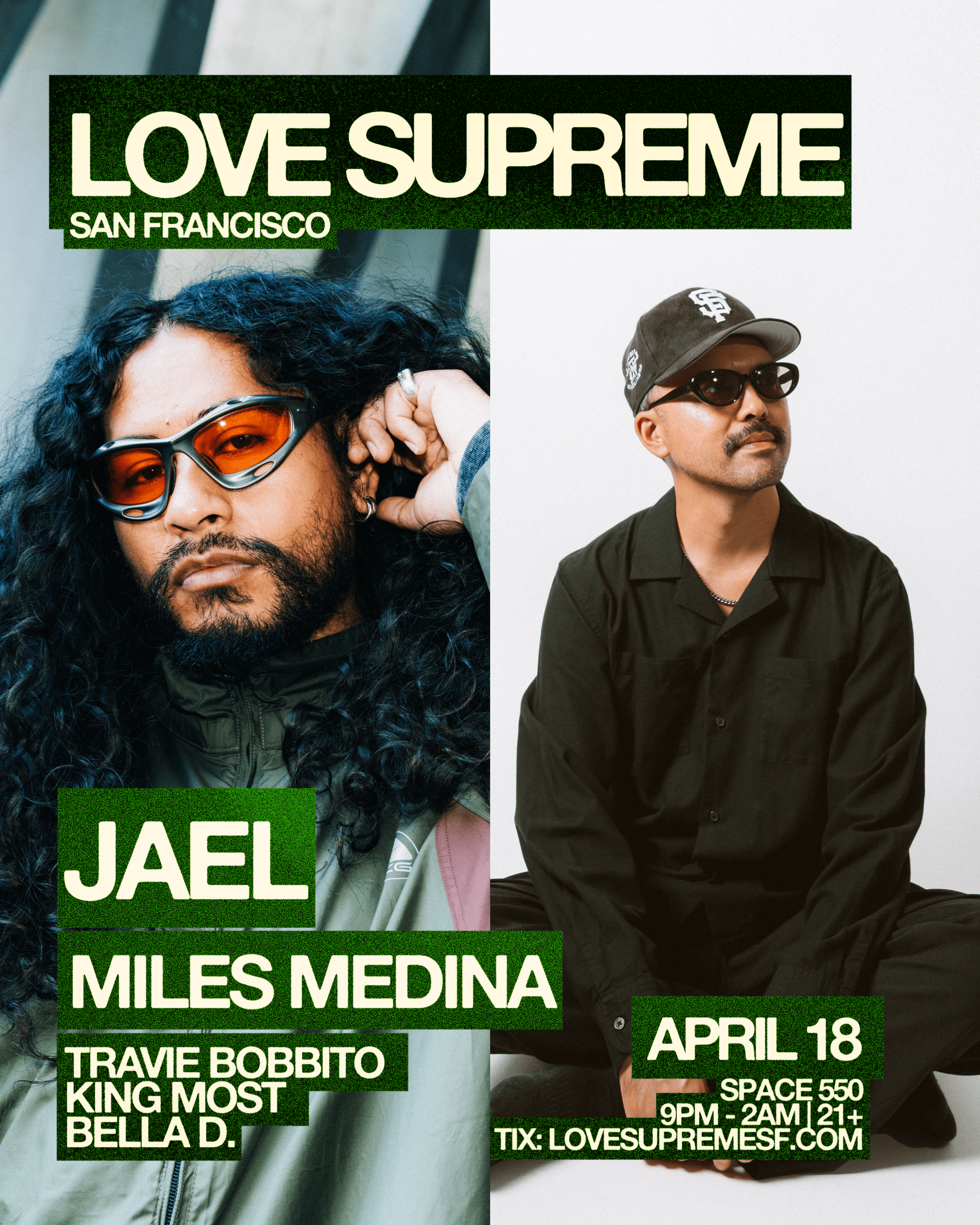 04.18 - JAEL + MILES MEDINA