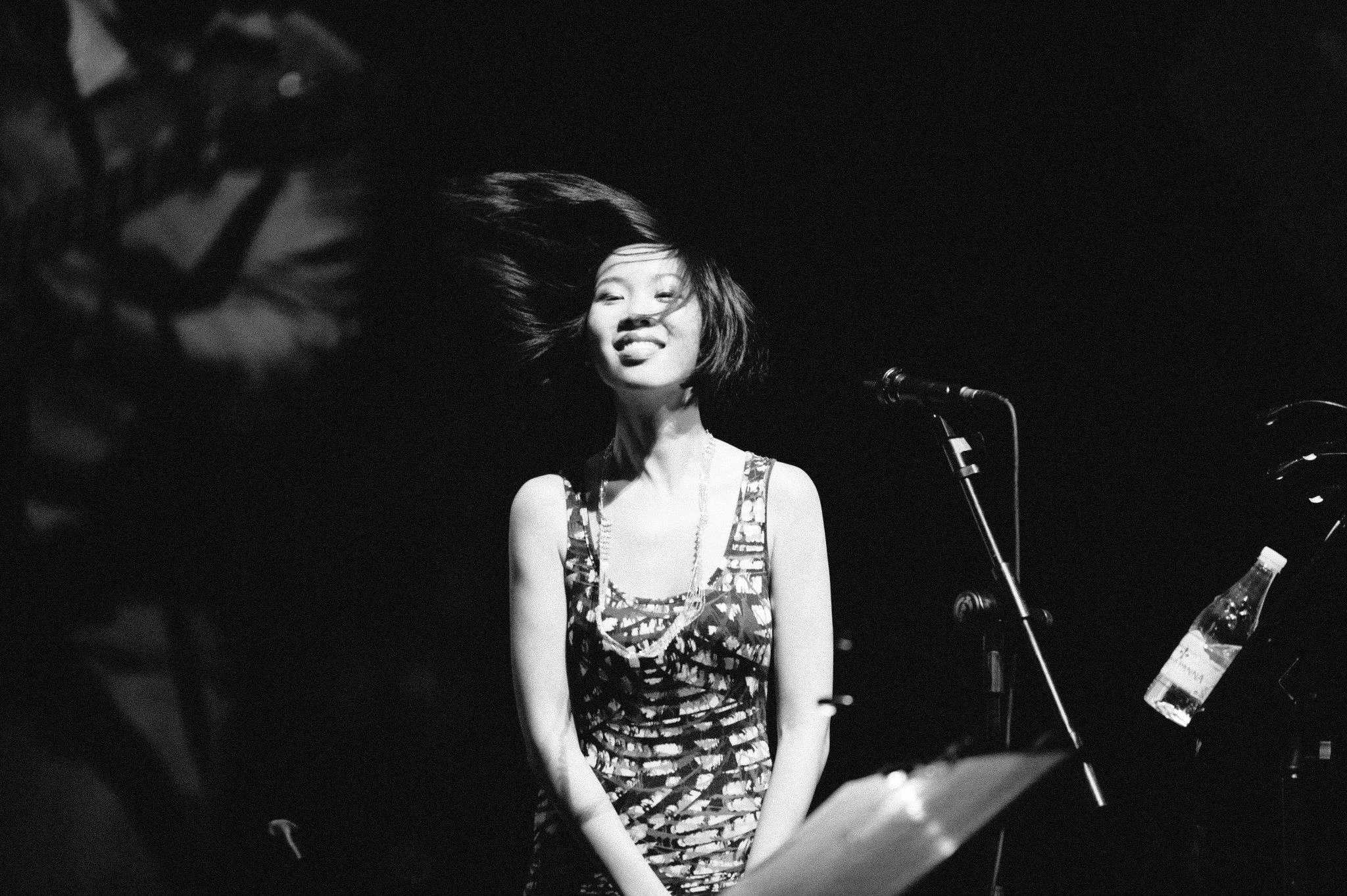Performed with Corrinne May as sole backing vocalist for her Rhythm in Nature concert promoting the Crooked Lines album, the opening concert of Gardens by the Bay (2012)
