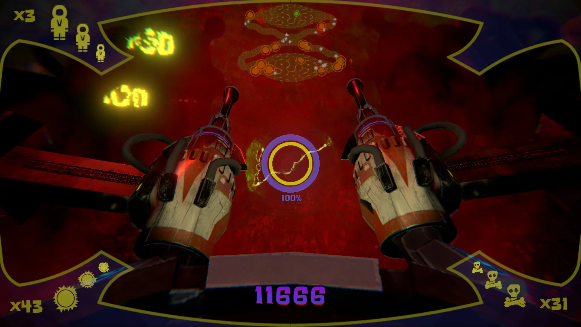 Vindex - Screen grab showing the PBR shaded model in-game