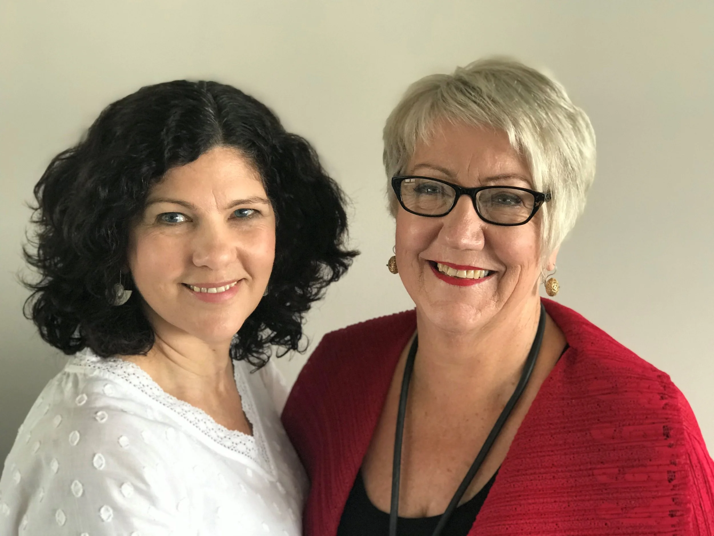 Sandy and Helen will be here to help you.