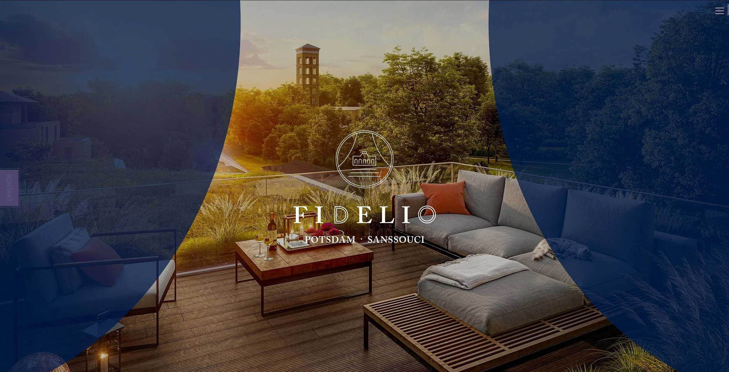 Website für das Immobilienprojekt Fidelio, Potsdam | Kunde: JONASGOLD Kommunikation und Design, Berlin | Text | 2020