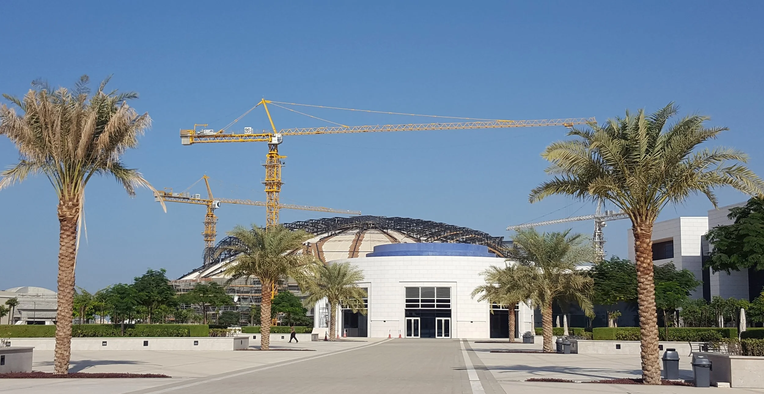 A work in progress, in November 2017