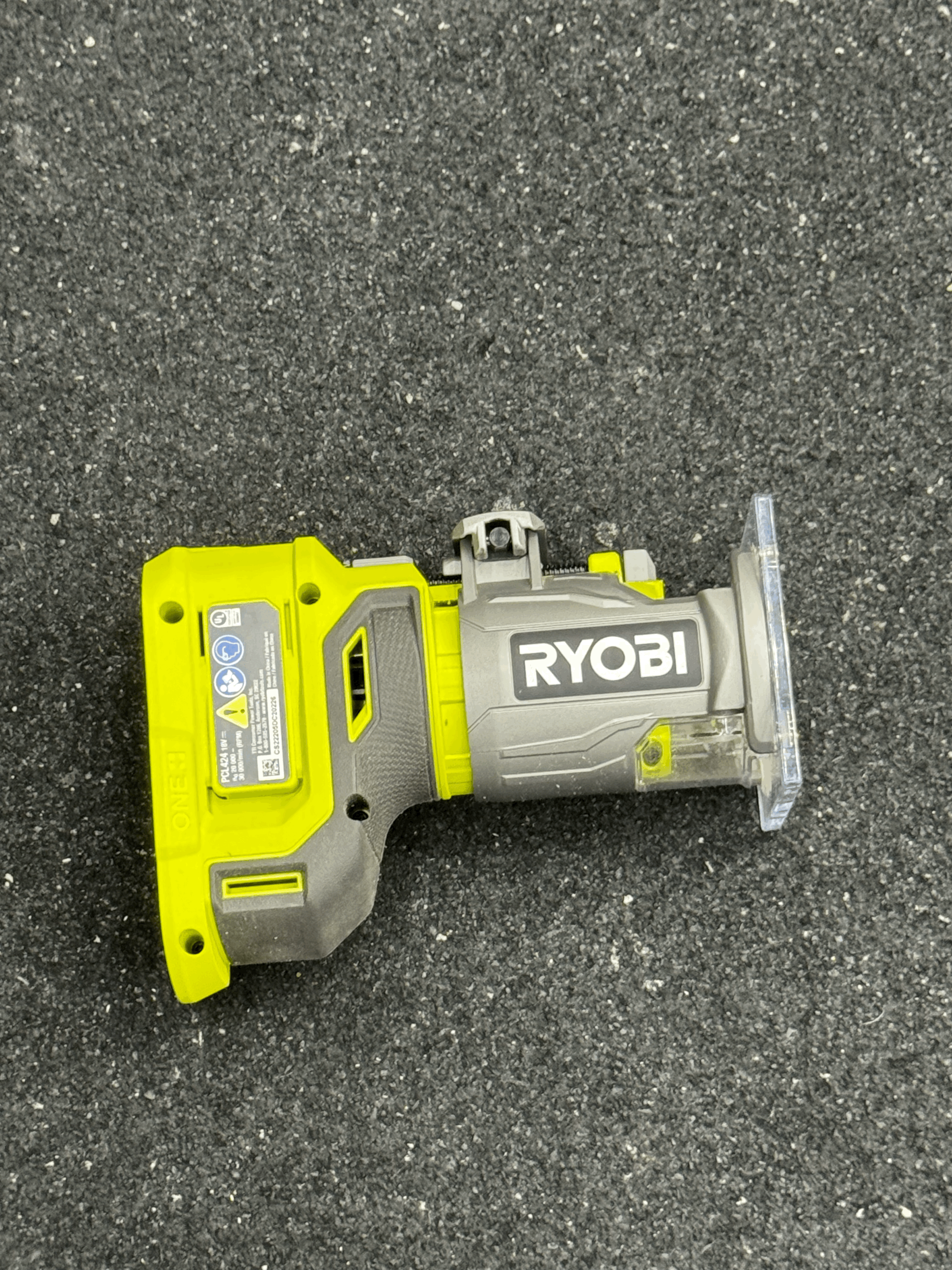 Used RYOBI ONE+ 18V Cordless Compact Fixed Base Router (Tool Only)