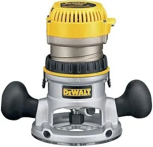DEWALT DW618 2 1/4 HP 12 amp variable speed fixed base router on sale at its lowest price in over a year