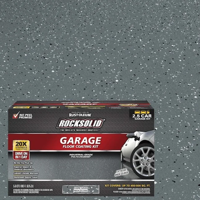 Rust-Oleum garage floor paint kit on sale at Lowe's for 25% off today only