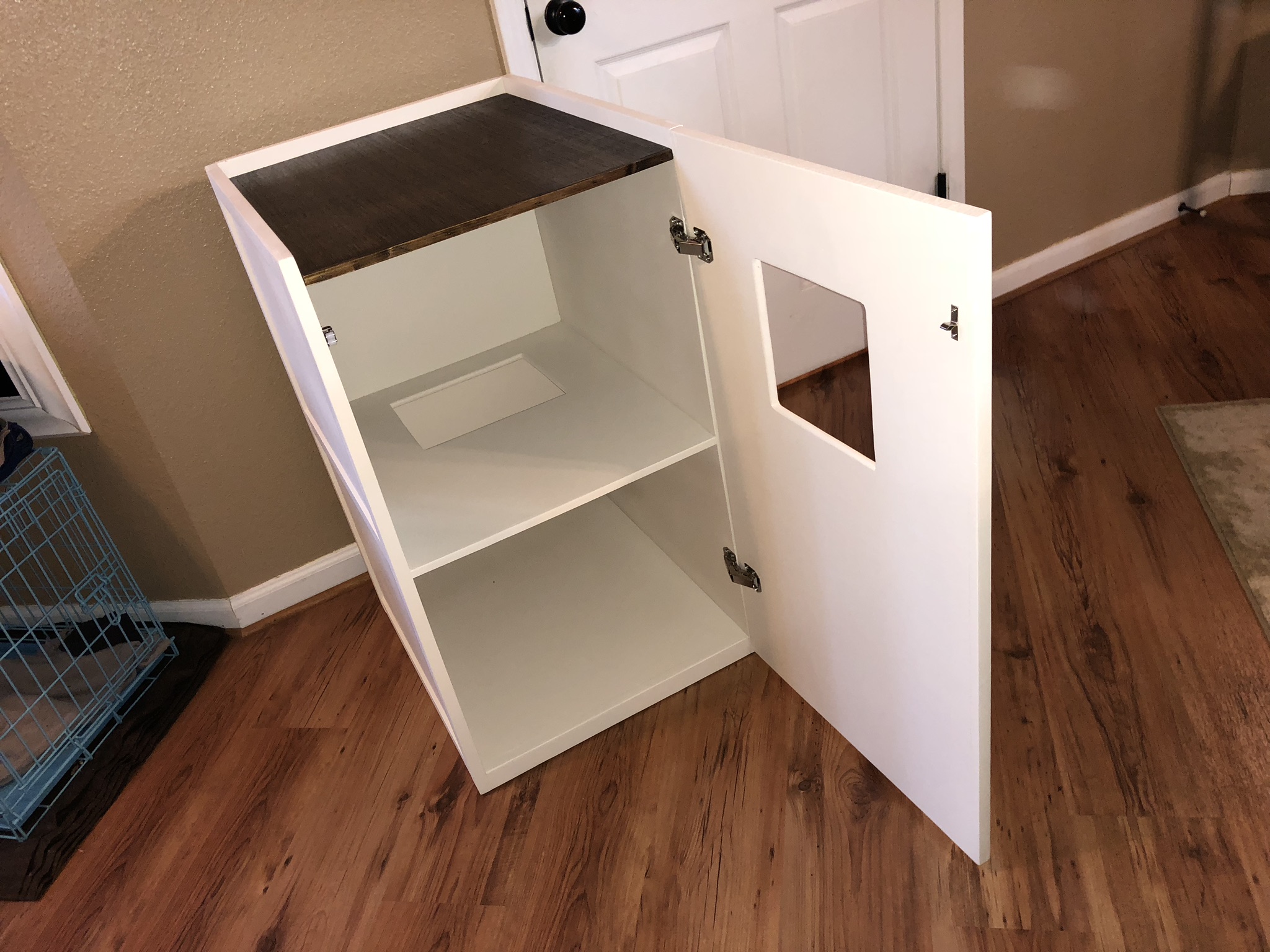 Litter Box Enclosure Cabinet 731 Woodworks We Build Custom