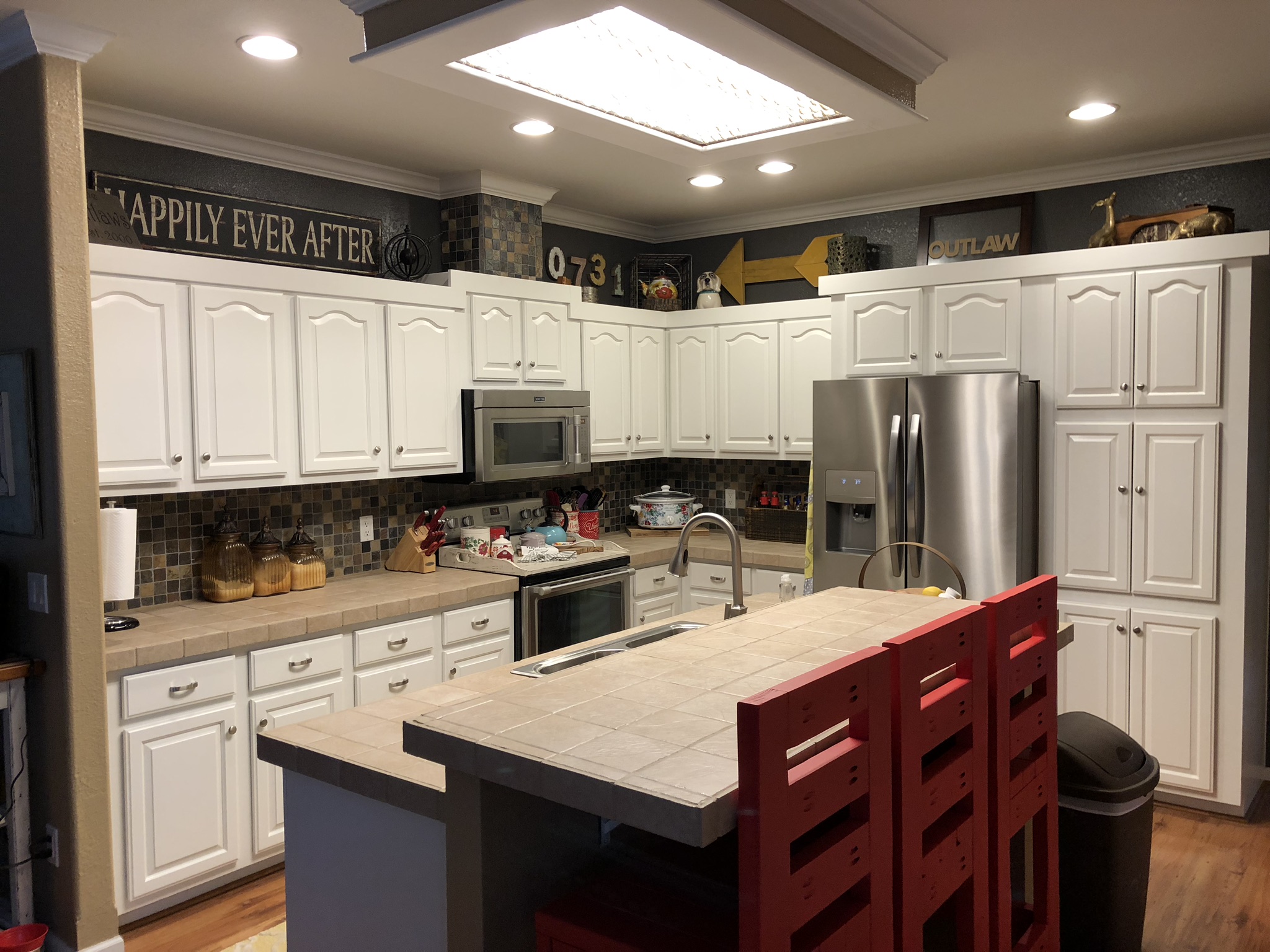 Diy Painted Kitchen Cabinets Hometalk