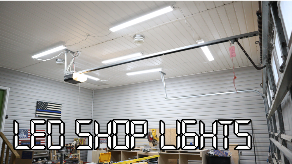 LED Shop Lights for the Garage Alexa Control) — 731 Woodworks