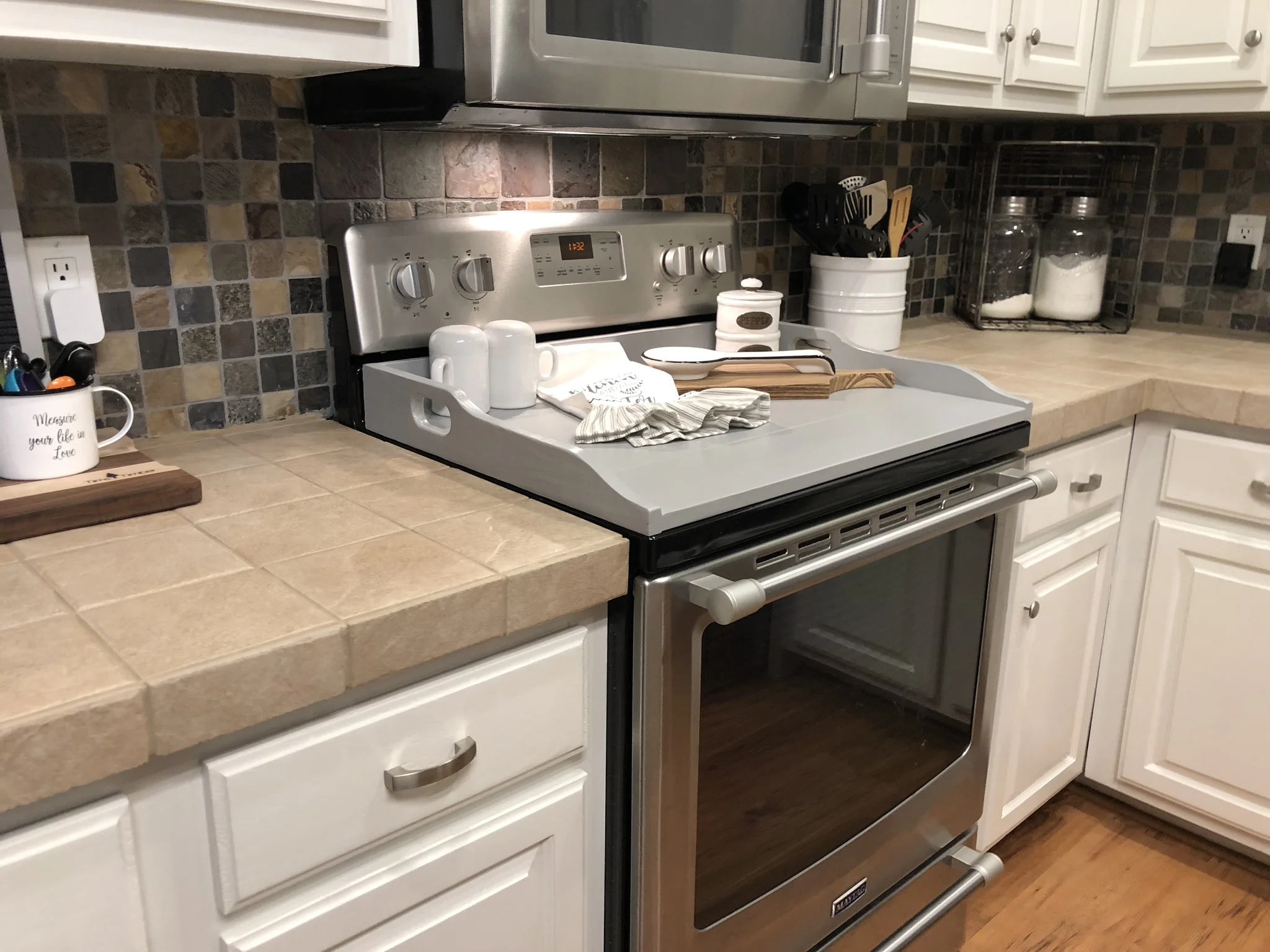 modern farmhouse stove cover.jpeg