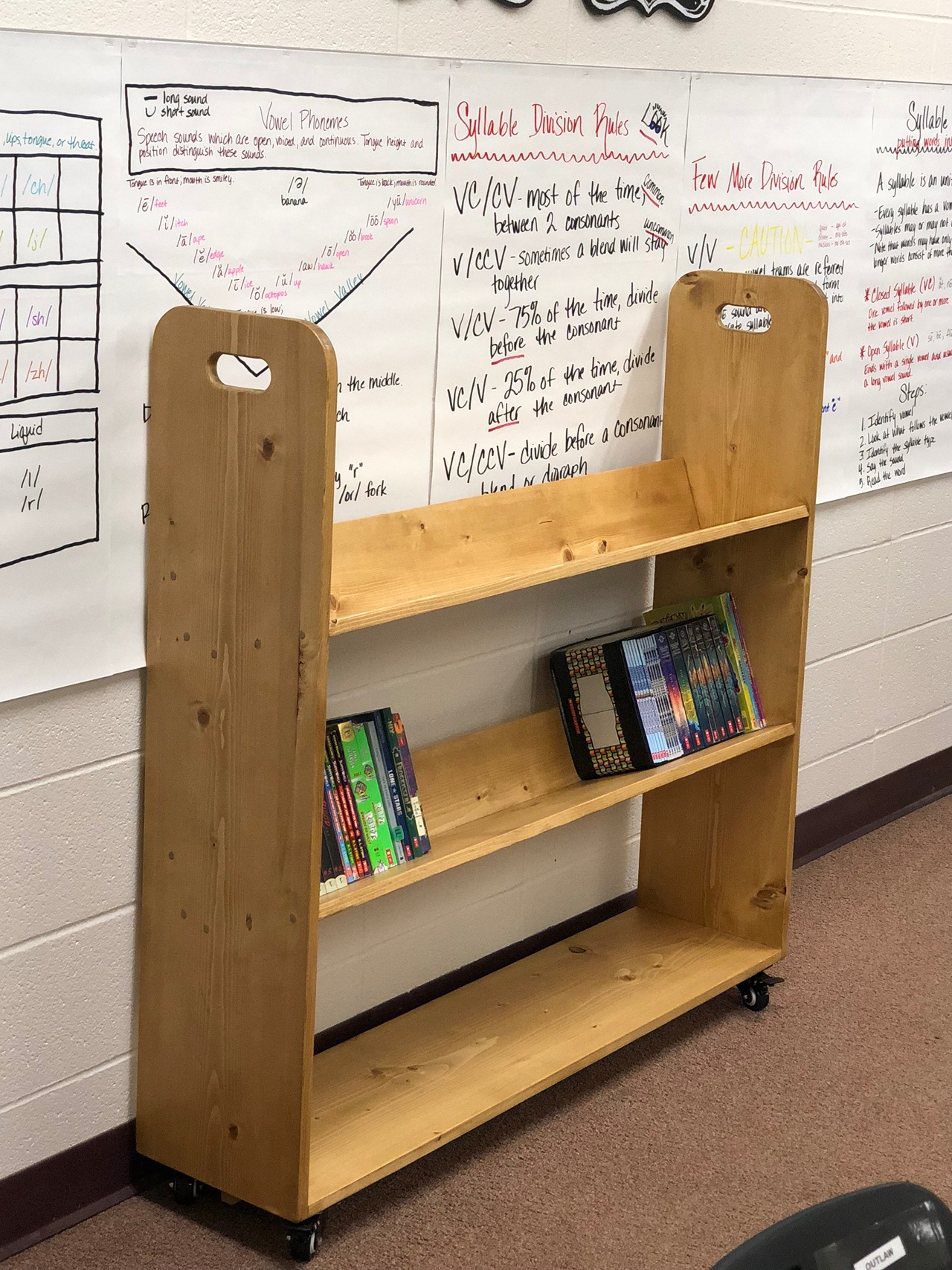 Featured image of post Rolling Bookshelf / Our home office furniture category offers a great selection of bookcase ladders and more.