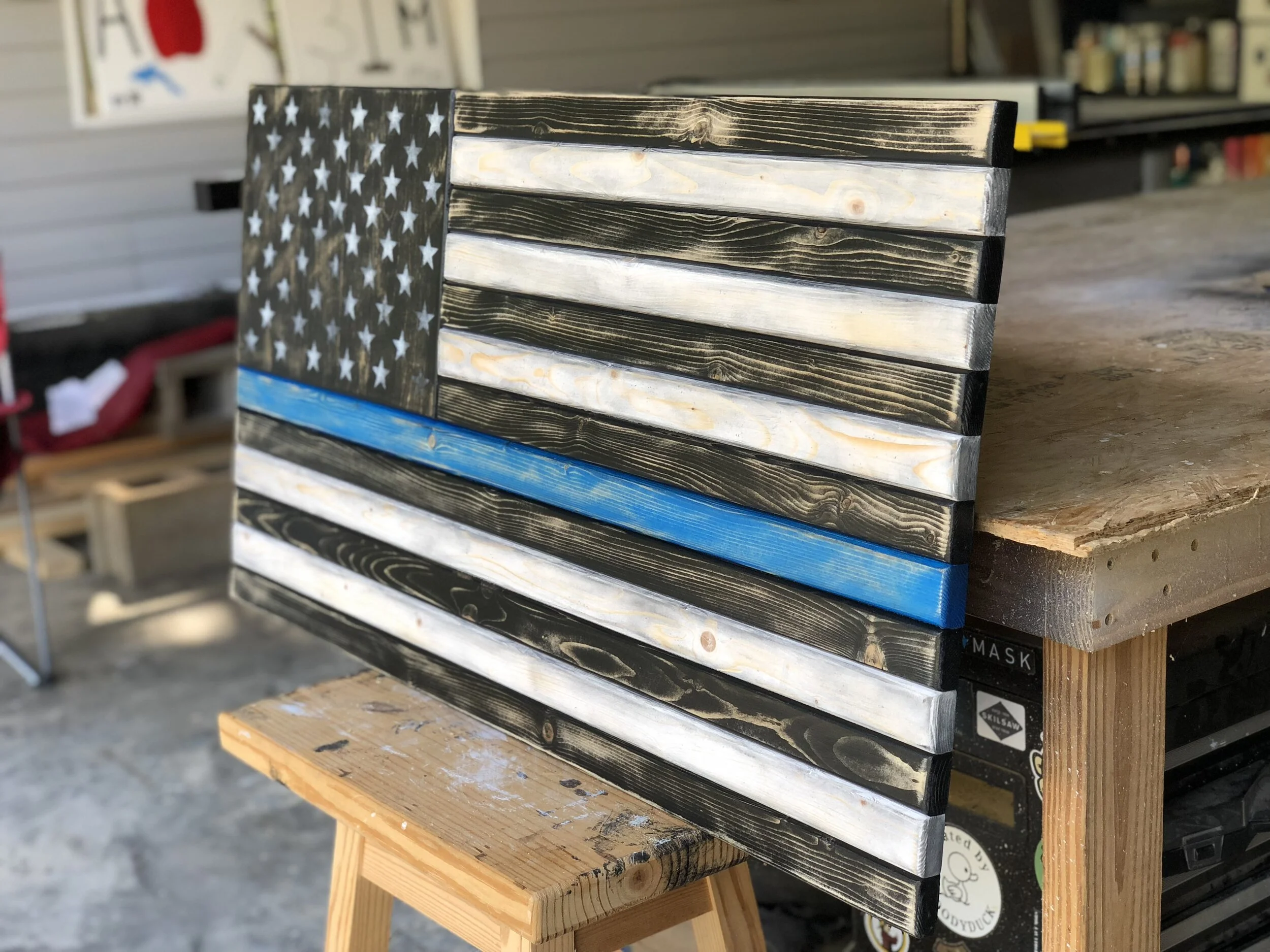 law enforcement gift blue line flag.jpeg