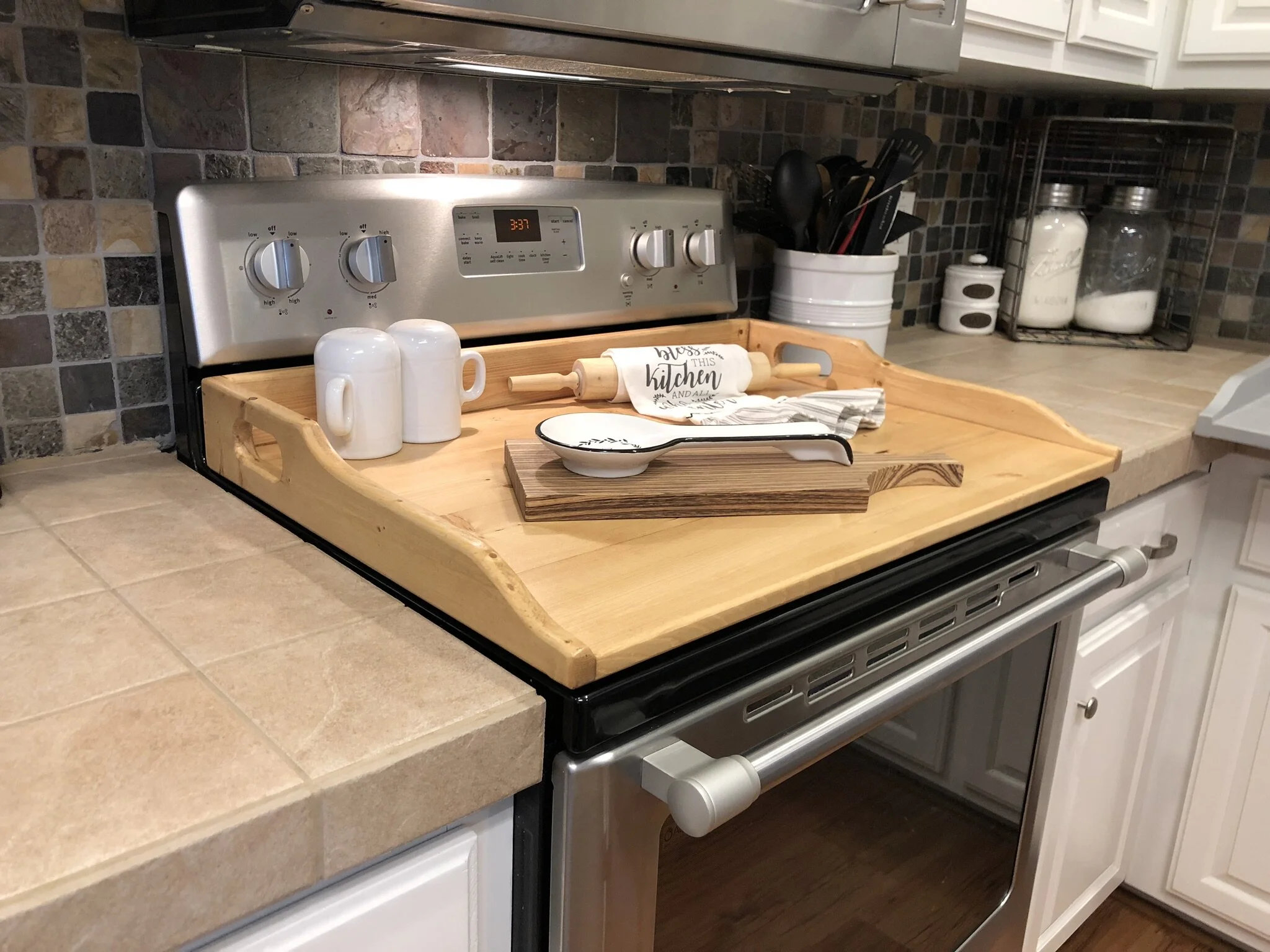 DIY Stove Top Cover — 731 Woodworks - We Build Custom Furniture. DIY