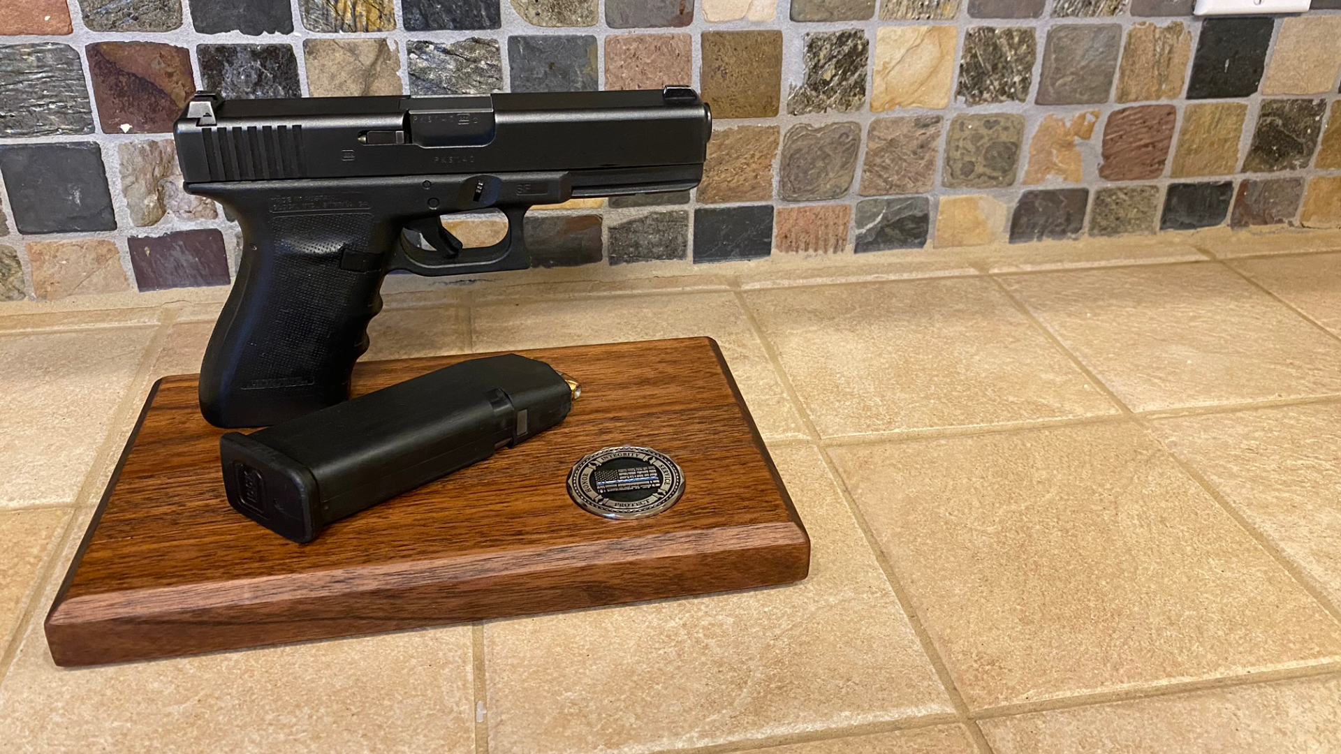 DIY Pistol Display Stand — 731 Woodworks We Build Custom Furniture