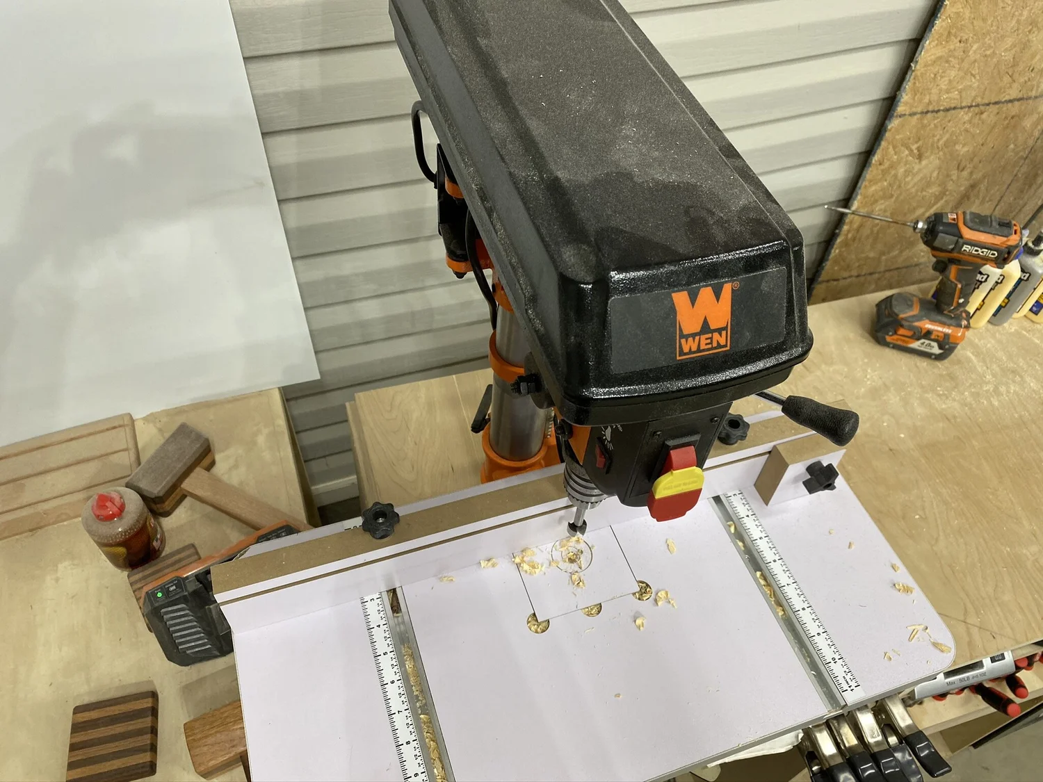 Wen Drill Press Review with Drill Press Table — 731 Woodworks