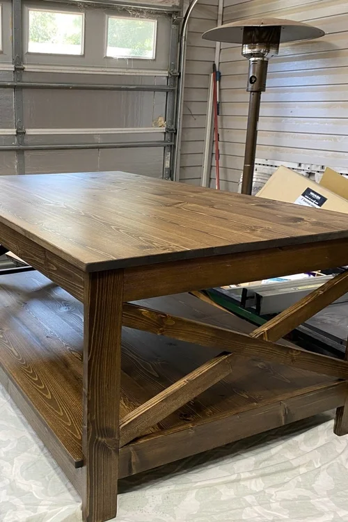 DIY Farmhouse Coffee Table With Step By Step Build Plans — 731 Woodworks