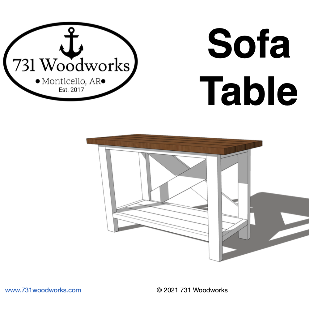 DIY Folding Table Plans — 731 Woodworks
