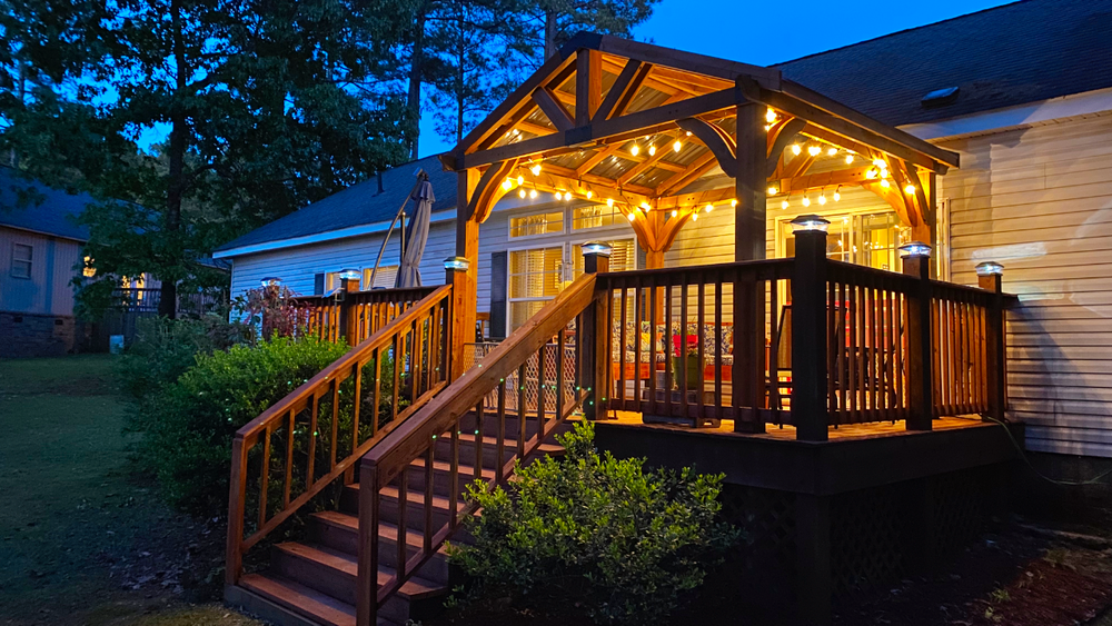 Adding a Gazebo To An Existing Deck | How To — 731 Woodworks