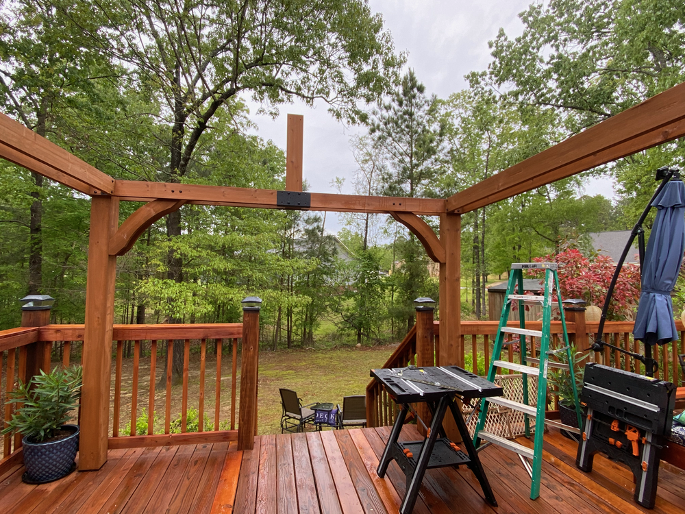 Adding a Gazebo To An Existing Deck | How To — 731 Woodworks