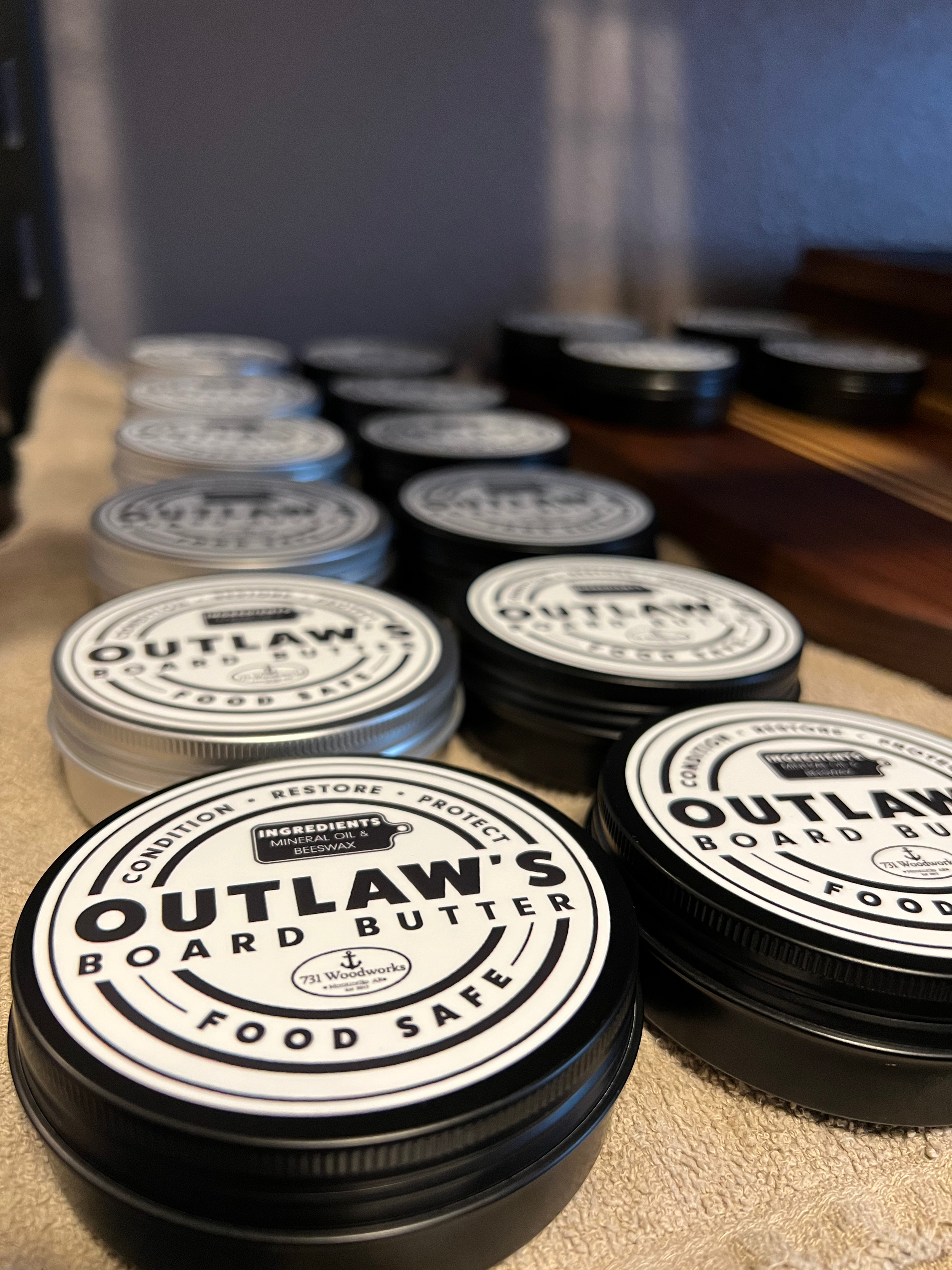 Outlaw's Board Butter — 731 Woodworks