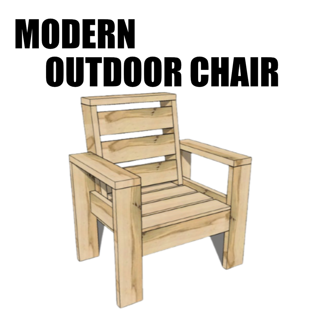 Furniture Plans Wooden Patio Chairs Diy DIY Outdoor Chair Plans