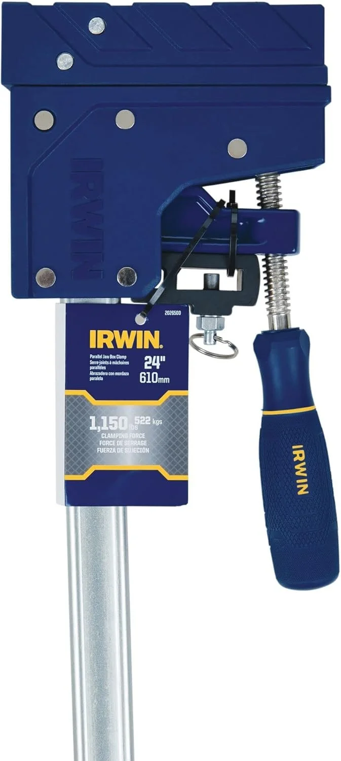 Lowest Price In Over a Year = IRWIN 24” Parallel Jaw Box Clamp – Just $39!