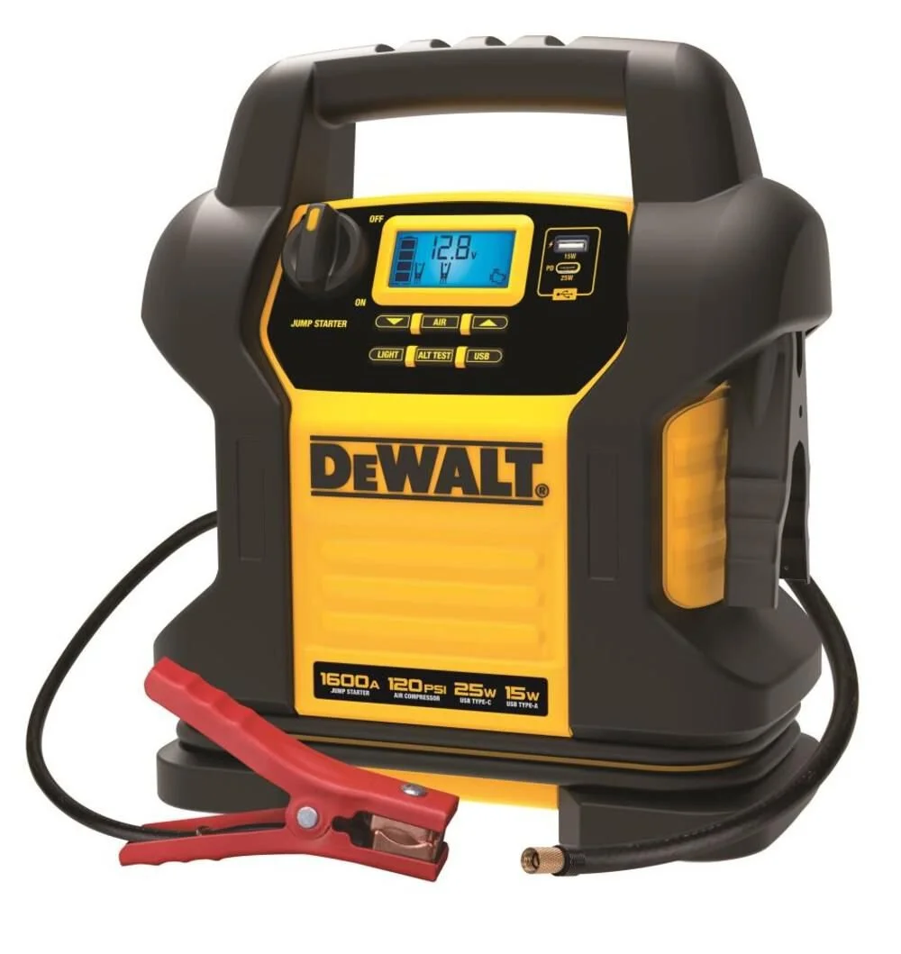🚗 TODAY ONLY: Save 22% on the DEWALT 1600 Peak Amp Jump Starter &amp; Power Station