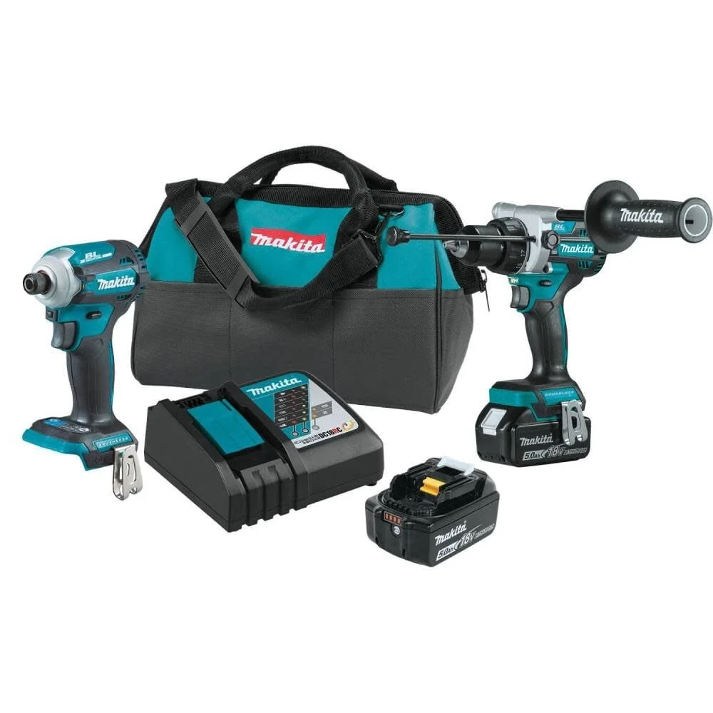 🔧 Makita 18V LXT Brushless 2-Tool Combo Kit – $40 Off!