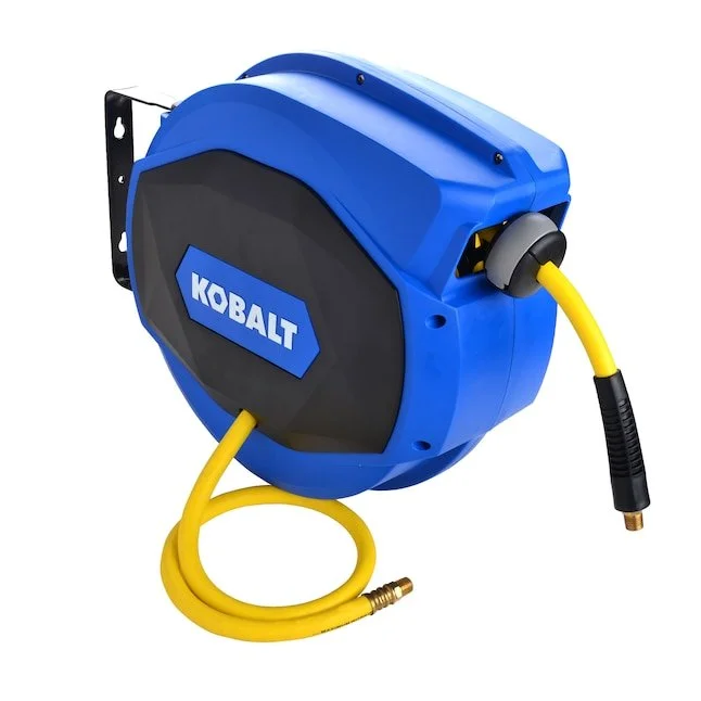 🔧 One-Day Deal: Kobalt Enclosed Retractable Air Hose Reel – Just $69!