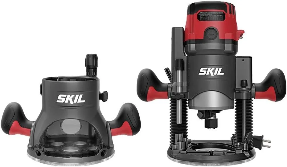 Save 30% on the SKIL 14 Amp Plunge and Fixed Base Router Combo