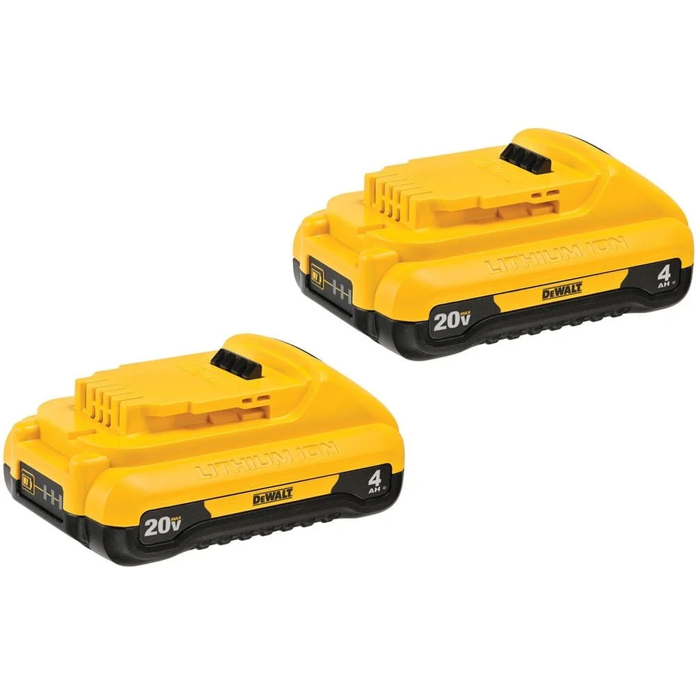 🔋 DEWALT Deal: 20V MAX 4Ah Battery 2-Pack PLUS a Free Bare Tool (Up to $219 Value!)