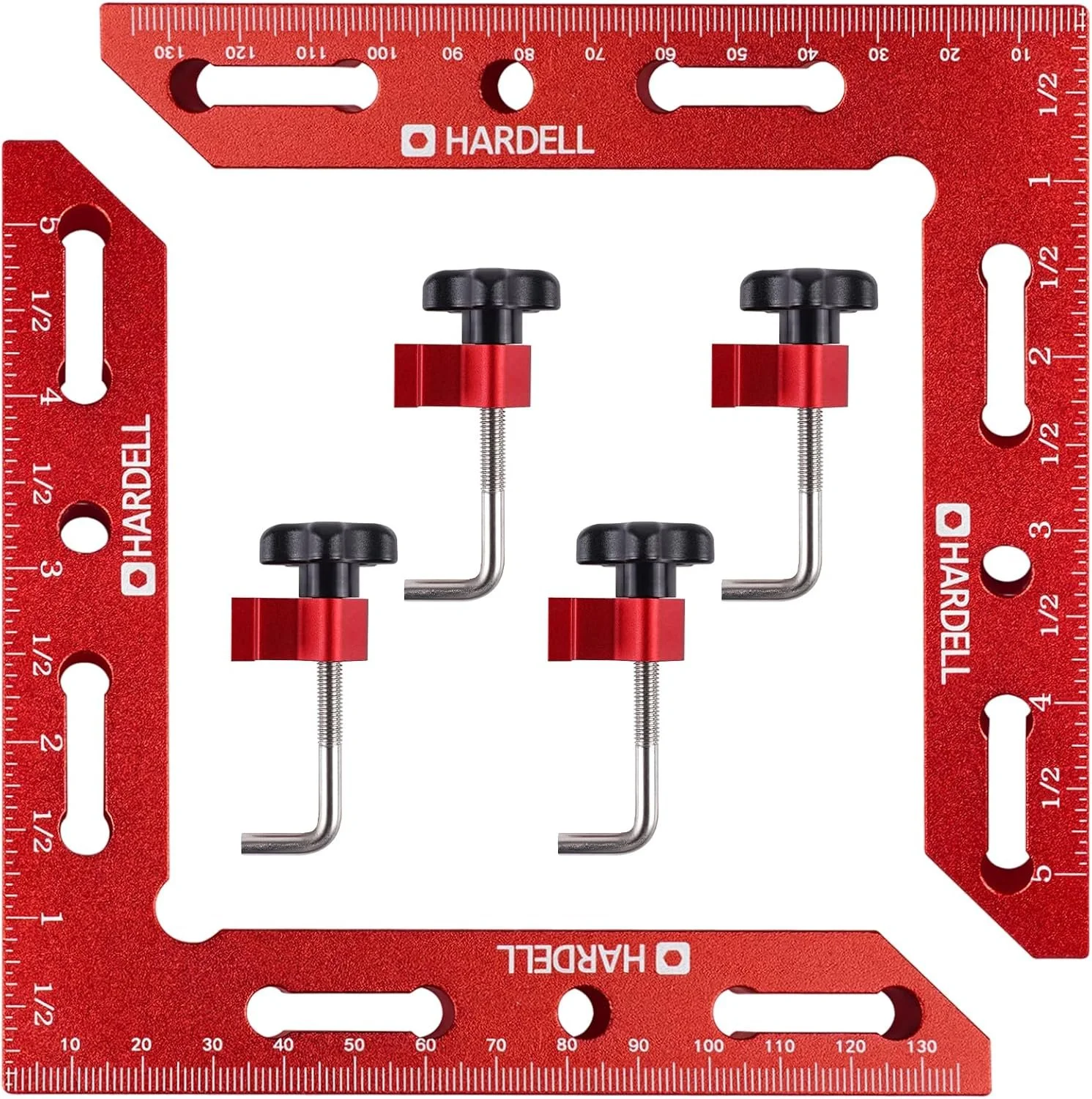 HOT DEAL: 50% Off HARDELL 90 Degree Corner Clamps – Perfect for Precise Woodworking!