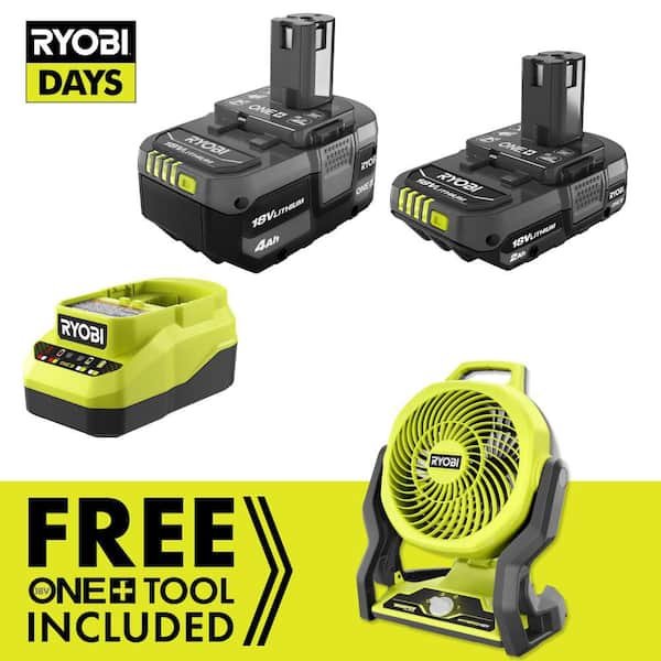 🚨 Massive RYOBI Tool Deal: Save $163 on Battery Kit + FREE Whisper Fan! 🚨
