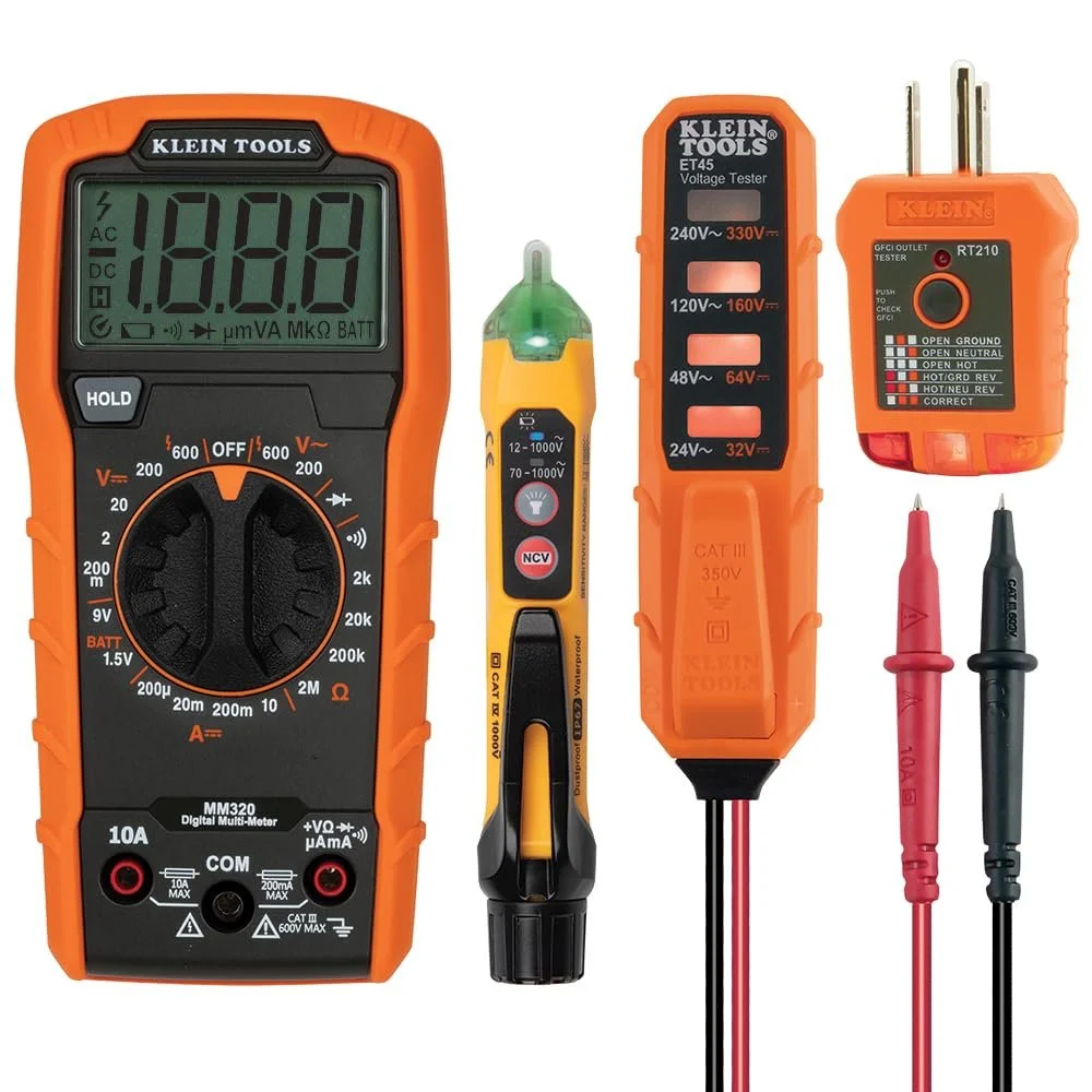 🔥 Klein Tools Digital Multimeter Electrical Test Kit – 18% OFF! (Limited Stock)