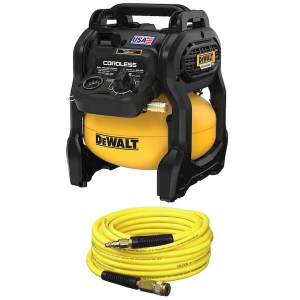 🚨 Today Only! DEWALT 2.5 Gal. 20V Cordless Air Compressor + 50 ft. Air Hose – Save $76.88