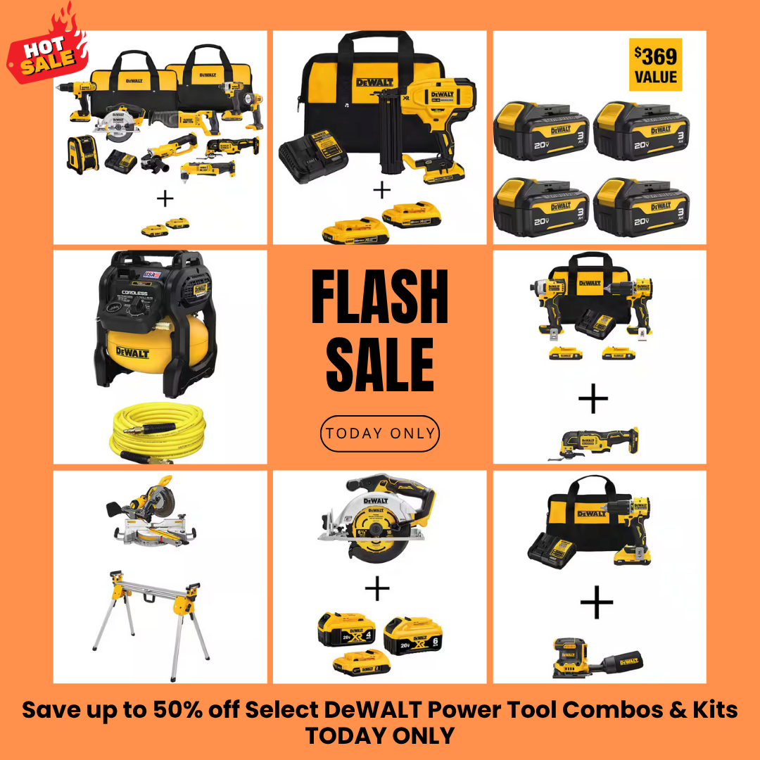 🚨 MASSIVE DeWALT Power Tool Sale – Up to 50% OFF Today Only!